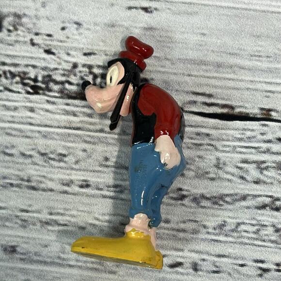 Vintage Walt Disney World Mickey Mouse & Goofy Bobble Heads MM Club Button - Picture 8 of 16